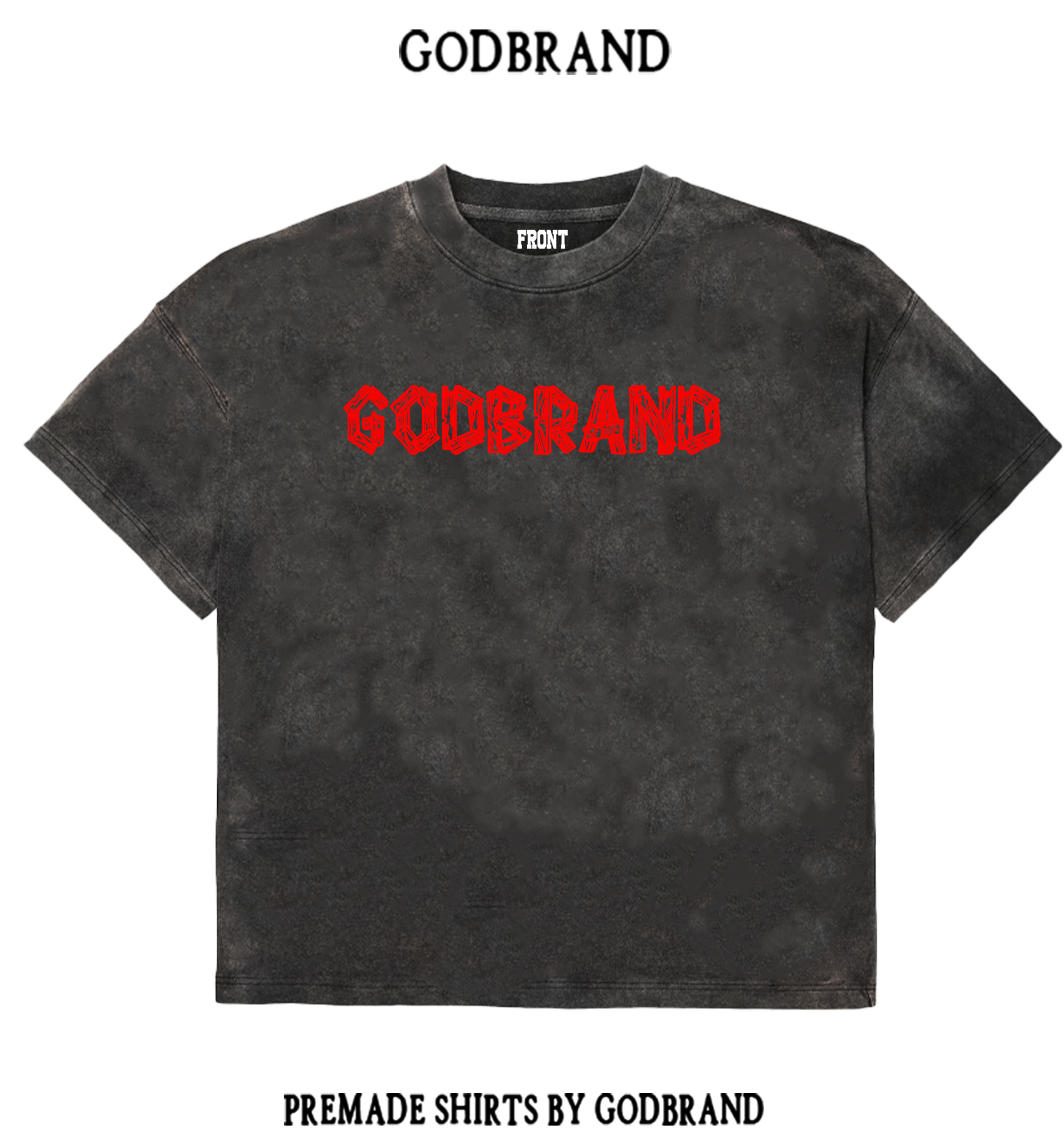 Button cross Tee