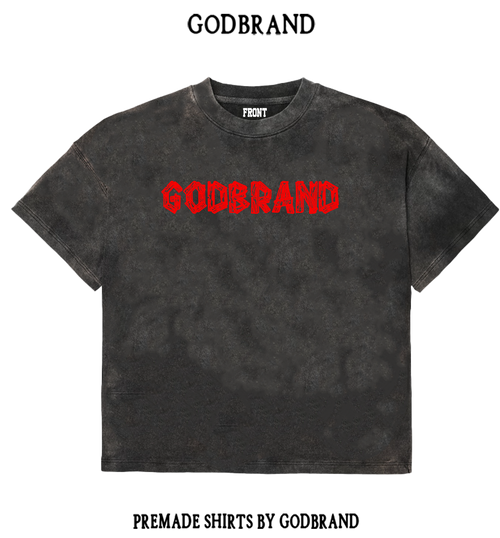 Button cross Tee